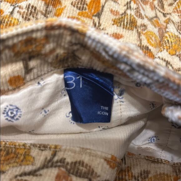 NWOT pilcro icon corduroy flare size 31 - Picture 8 of 8